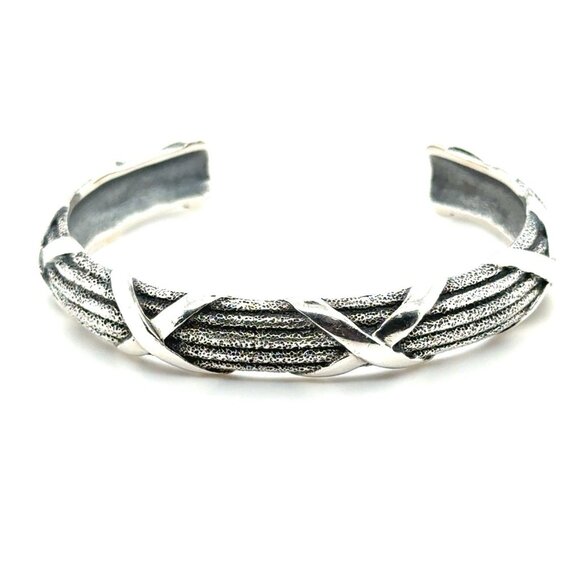 Mignon Faget Sterling XXX Cuff - Picture 1 of 6